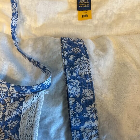 Polo Ralph Lauren Floral Batiste Maxi dress Girls Size 12 - Picture 3 of 4